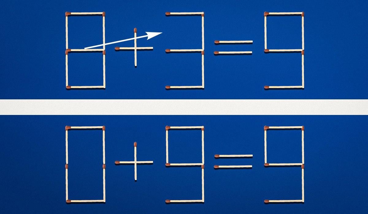 Za rešitev enačbe moraš preurediti le eno tekmo: preprost IQ test