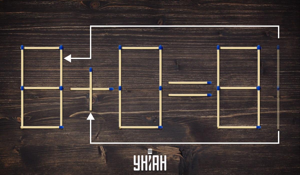 Matchbox problem z odgovorom / Moje slika