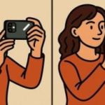 IQ test: v 45 sekundah poiščite 3 razlike na slikah dekleta s fotoaparatom IQ test: v 45 sekundah poiščite 3 razlike na slikah