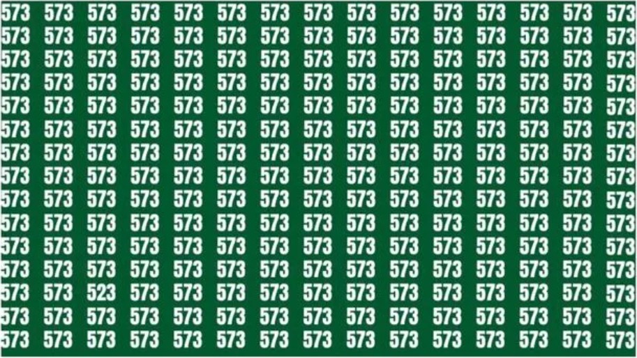 Optična iluzija s številkami