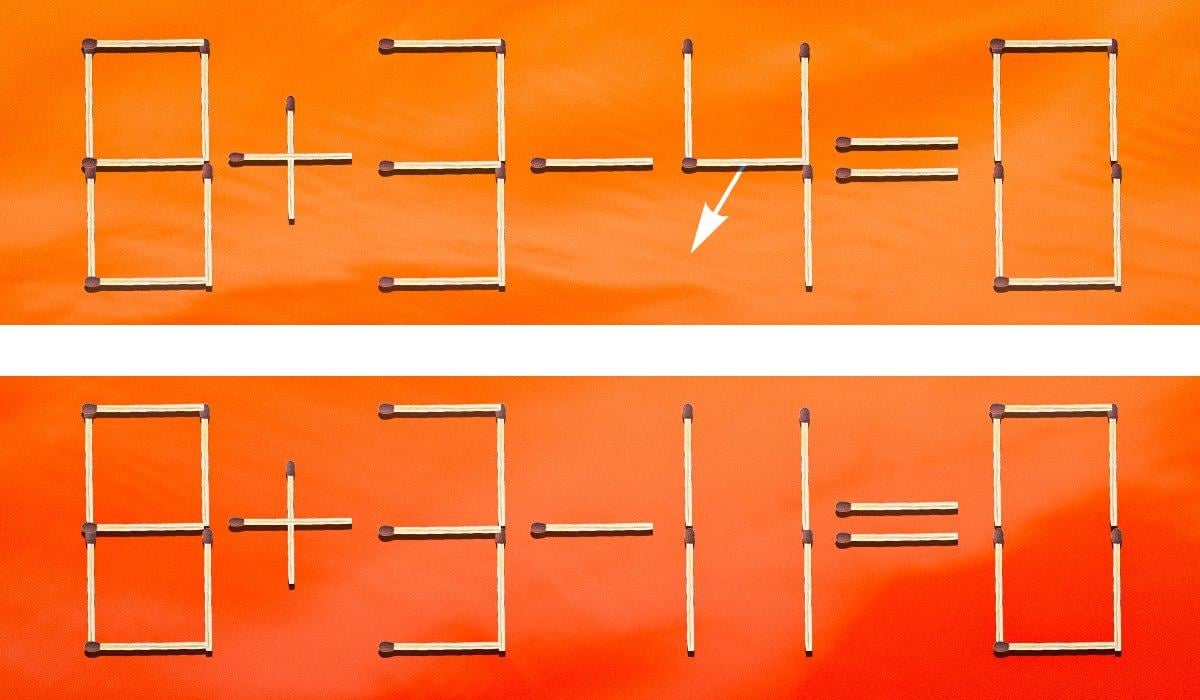 uganka z vžigalicami