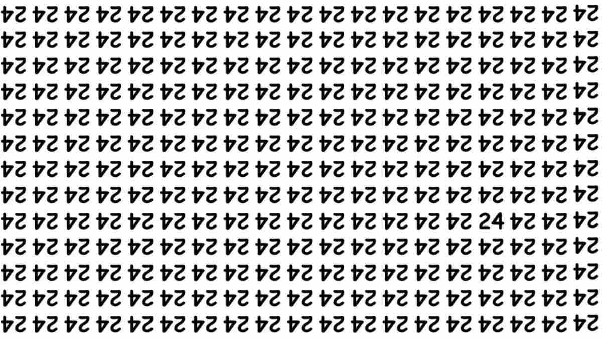 Zapletena uganka: samo ljudje z visokim IQ lahko najdejo število 24