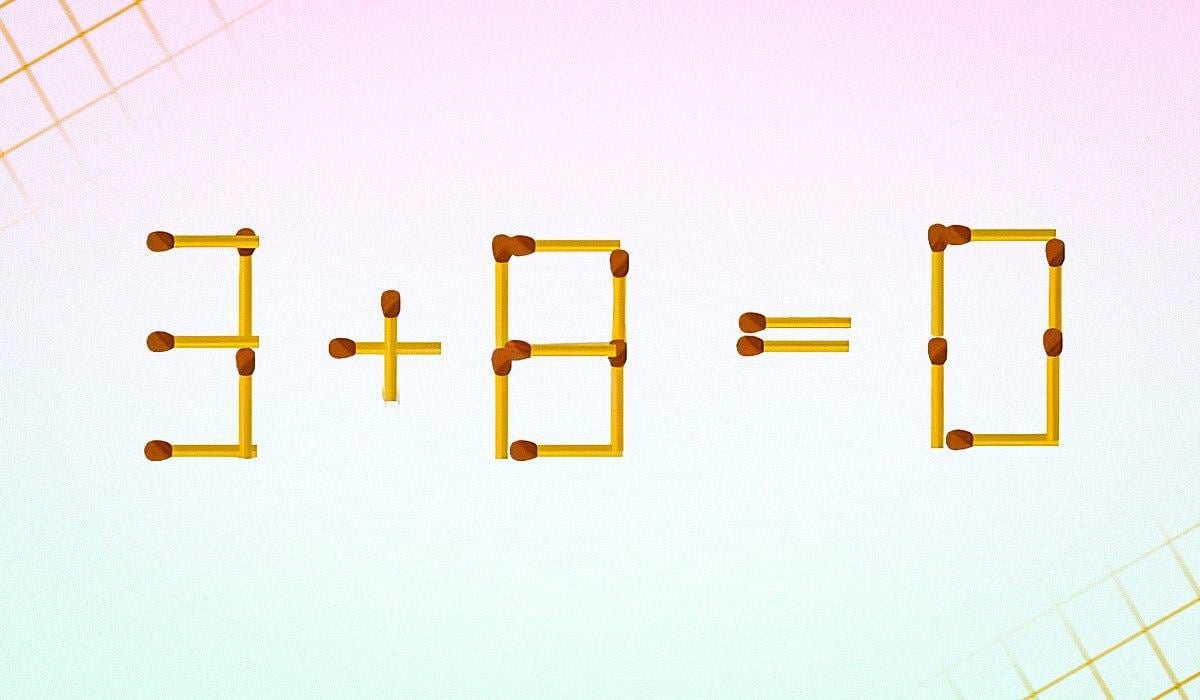 Da bi bila enakost pravilna, morate odstraniti 2 ujemanja: test IQ