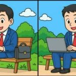 IQ test: v 75 sekundah poiščite 3 razlike na slikah moškega s prenosnim računalnikom IQ test: v 75 sekundah poiščite 3 razlike na slikah